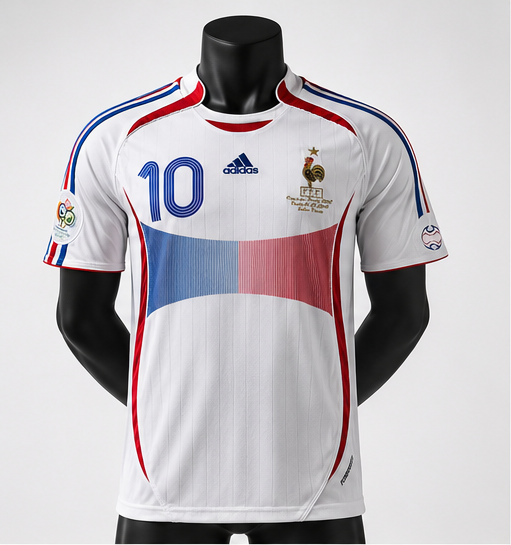 France 2006 World Cup Final Zidane #10 Home Jersey