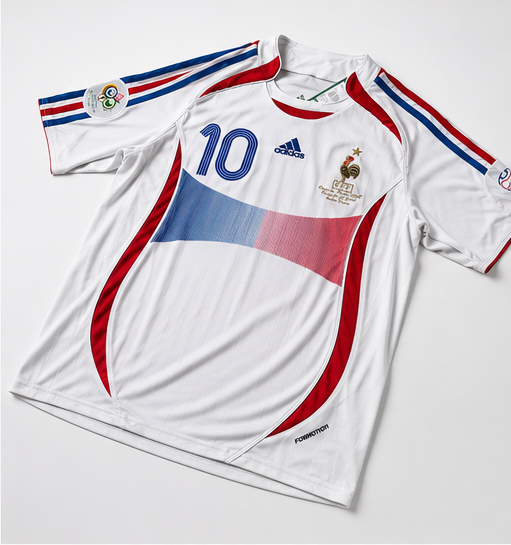 France 2006 World Cup Final Zidane #10 Home Jersey