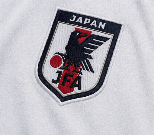 Japan Supra Edition Performance Football Home Jersey – White/Navy