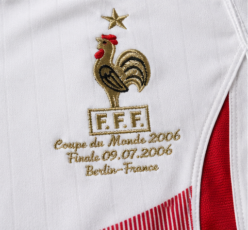 France 2006 World Cup Final Zidane #10 Home Jersey