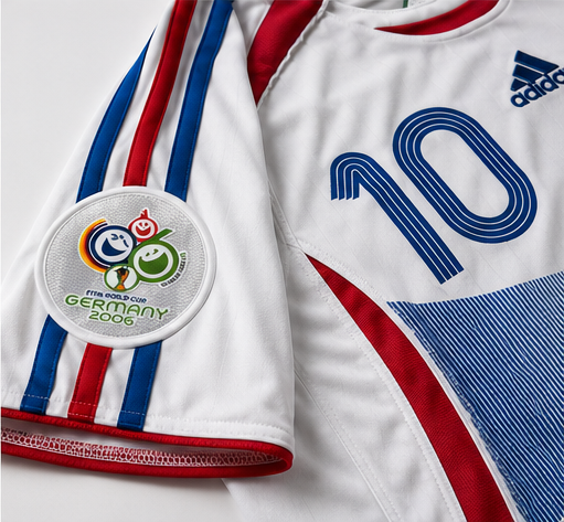 France 2006 World Cup Final Zidane #10 Home Jersey