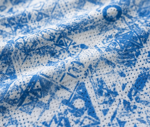 Portugal Ronaldo #7 Blue Mosaic Special Edition Football Away Jersey